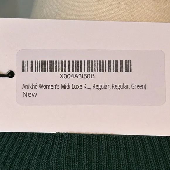 🔥🆕🔥 Anikhe Midi Luxe Sleeveless Dress - Green - Size XL - Picture 5 of 8